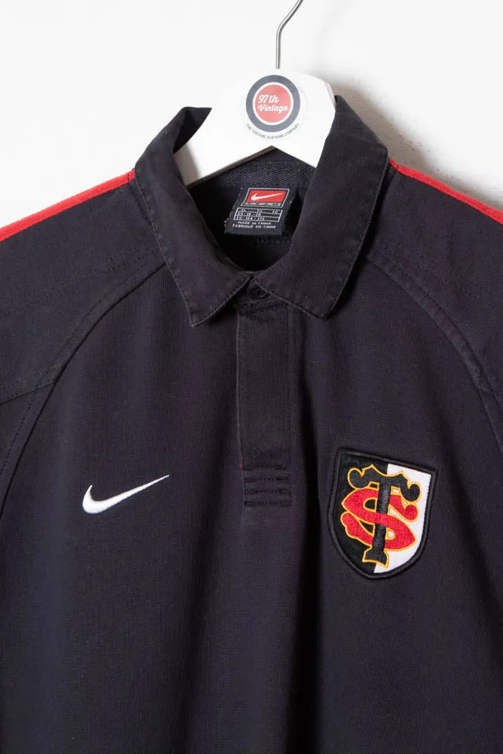 1999-00 Stade Toulousain Toulouse Nike Rugby Shirt (XS)