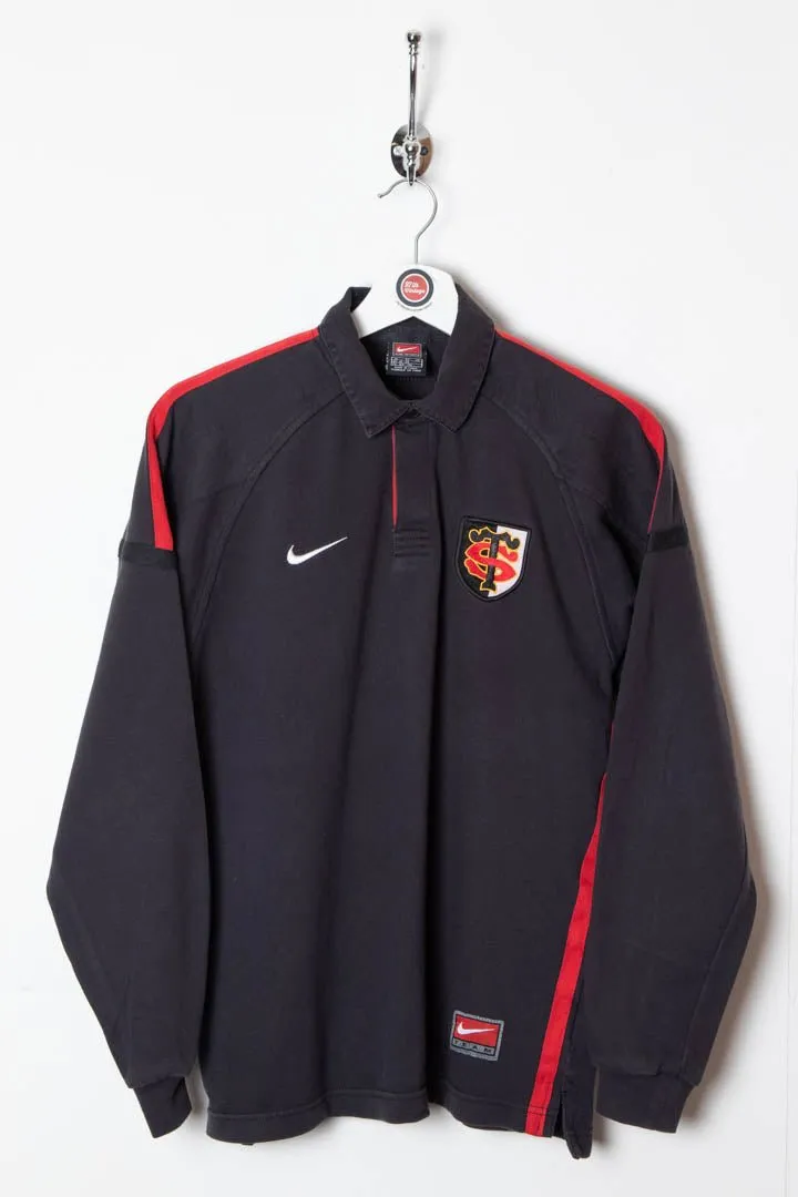 1999-00 Stade Toulousain Toulouse Nike Rugby Shirt (XS)