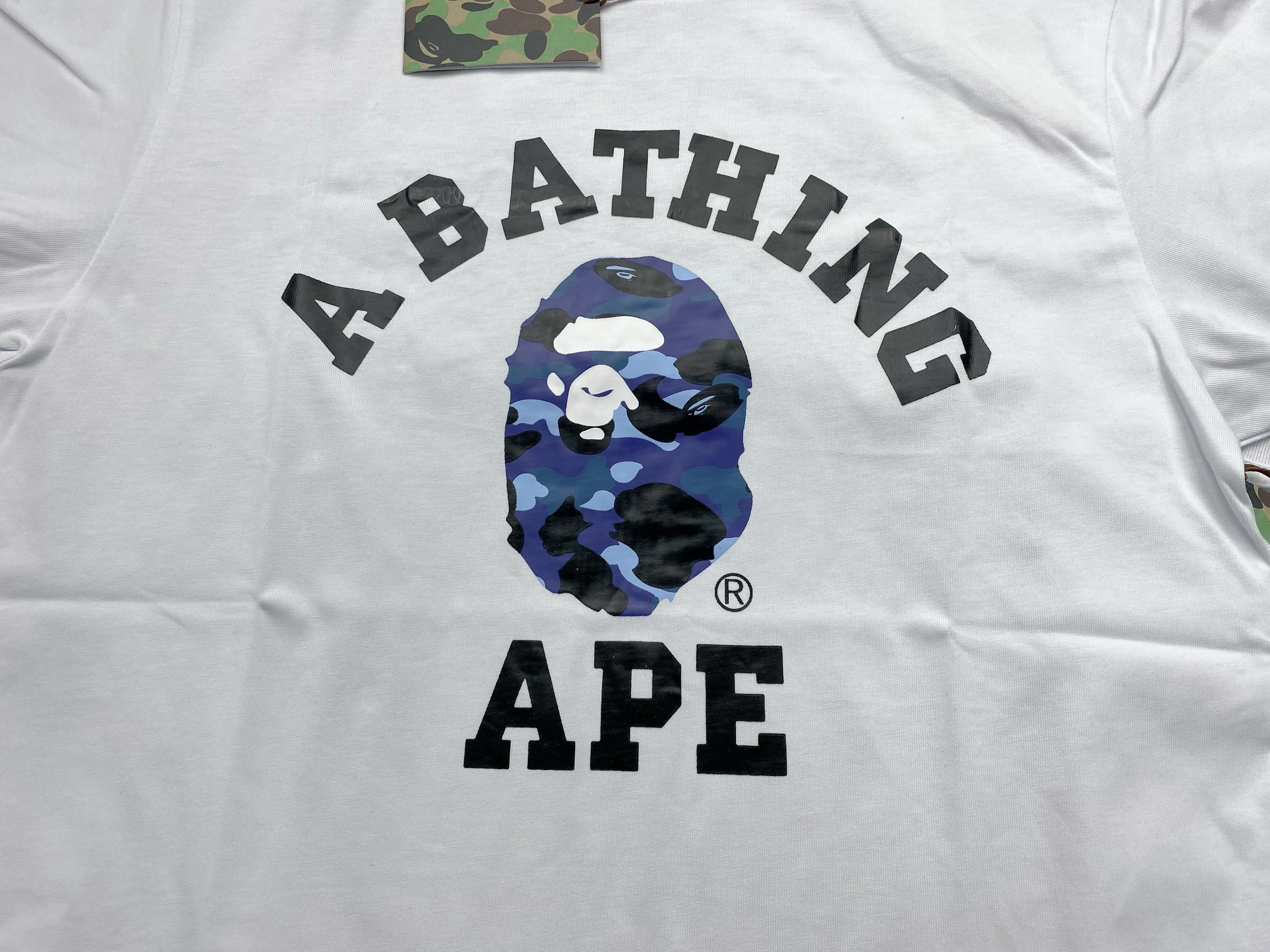 A bape bathing   ape men women black white tshirts