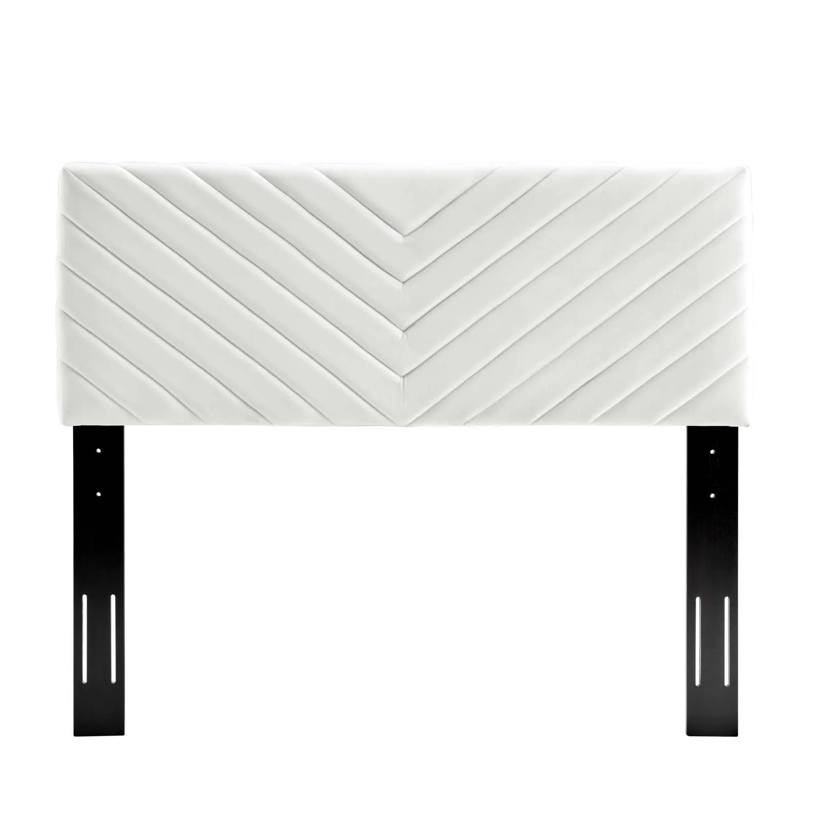 Alyson Angular Channel Tufted Performance Velvet Headboard by Modway