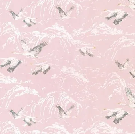 Animalia Blush Fabric