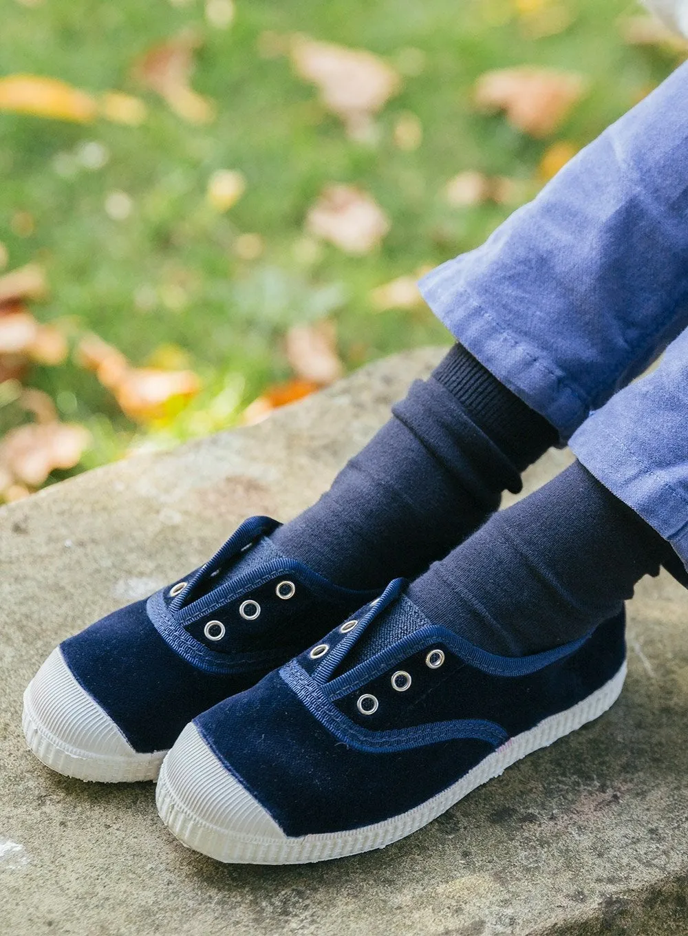 Ankle Socks in Navy