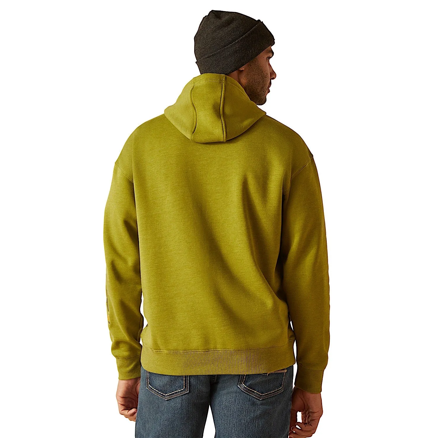 Ariat Men's Rebar Graphic Hoodie - Going Green Heather