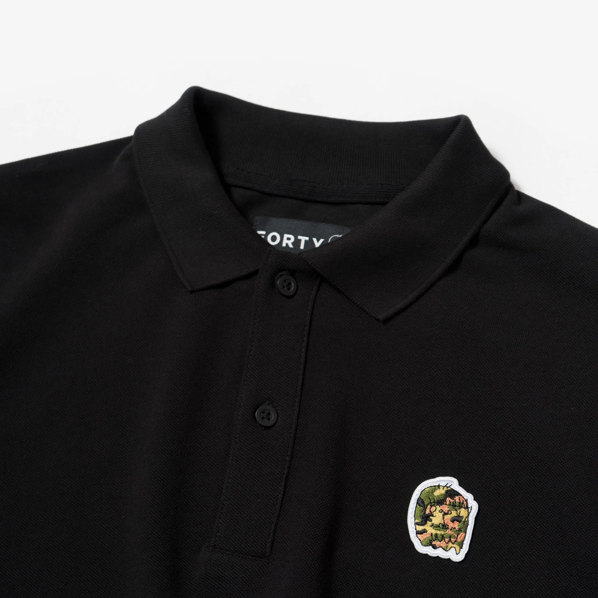 Austin L/S Polo (Black)