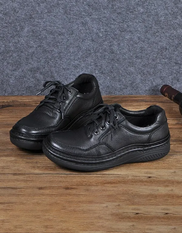 Autumn Lightweight Casual Leather Shoes for Men