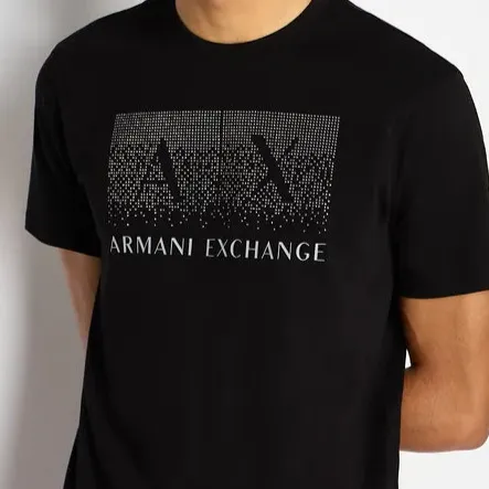 AX - Men 'Black' Premium A-X Black T-Shirt AX126