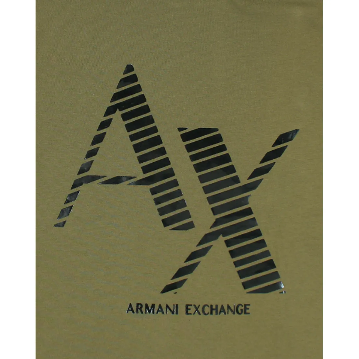 AX - Men 'Green' Premium A-X Black Gold T-Shirt AX875