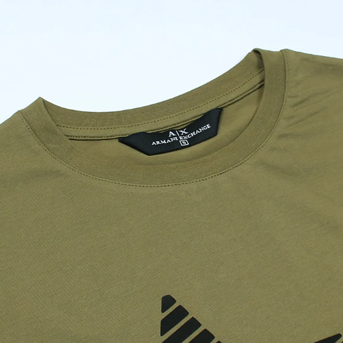 AX - Men 'Green' Premium A-X Black Gold T-Shirt AX875