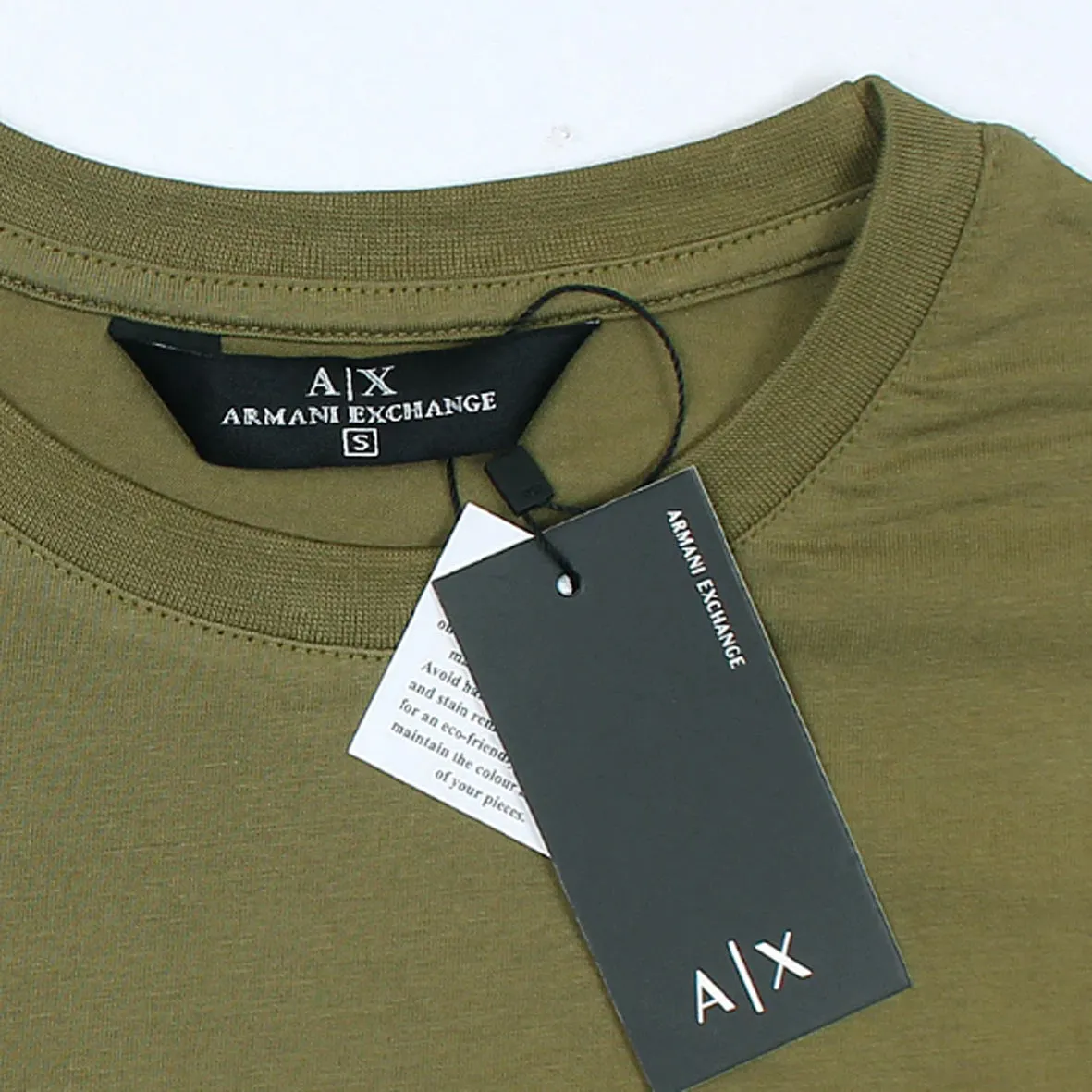 AX - Men 'Green' Premium A-X Black Gold T-Shirt AX875