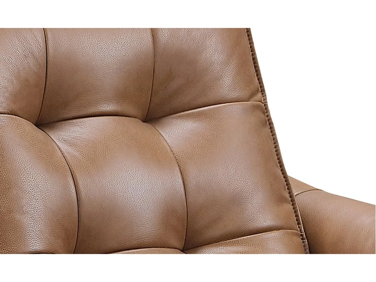 Bemelman Leather Power Reclining Loveseat