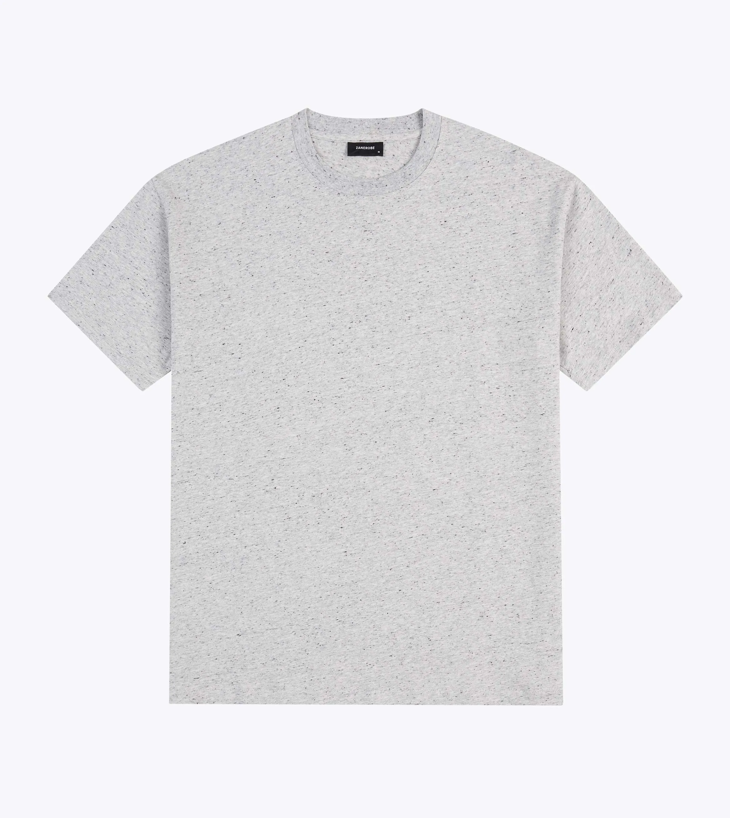 Box Tee Space Grey Nep