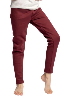 Burgundy Kid's - Cozy Lined