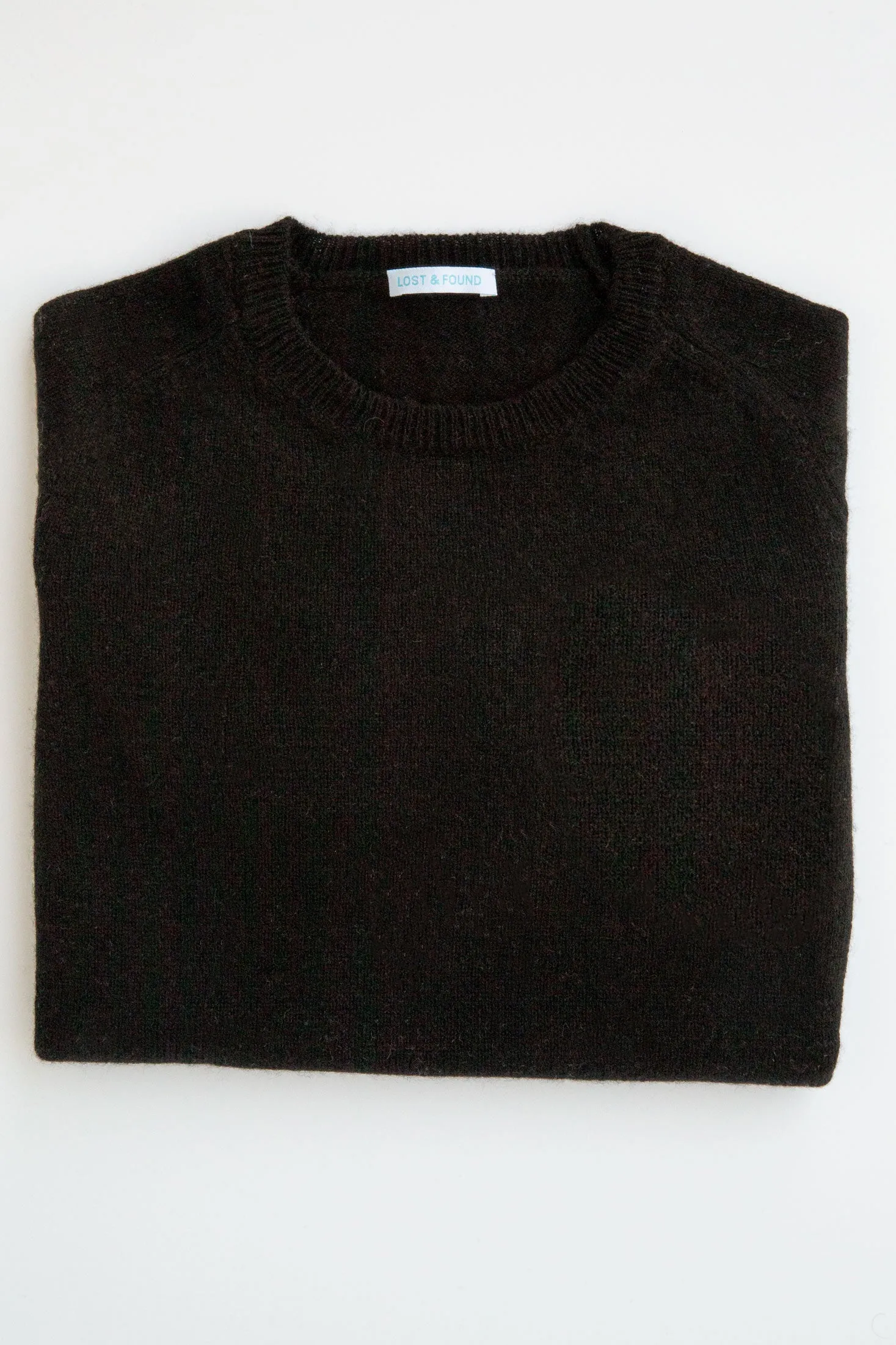 Cashmere Raglan Crew