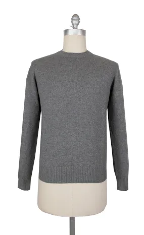 Cesare Attolini Gray Crewneck Sweater