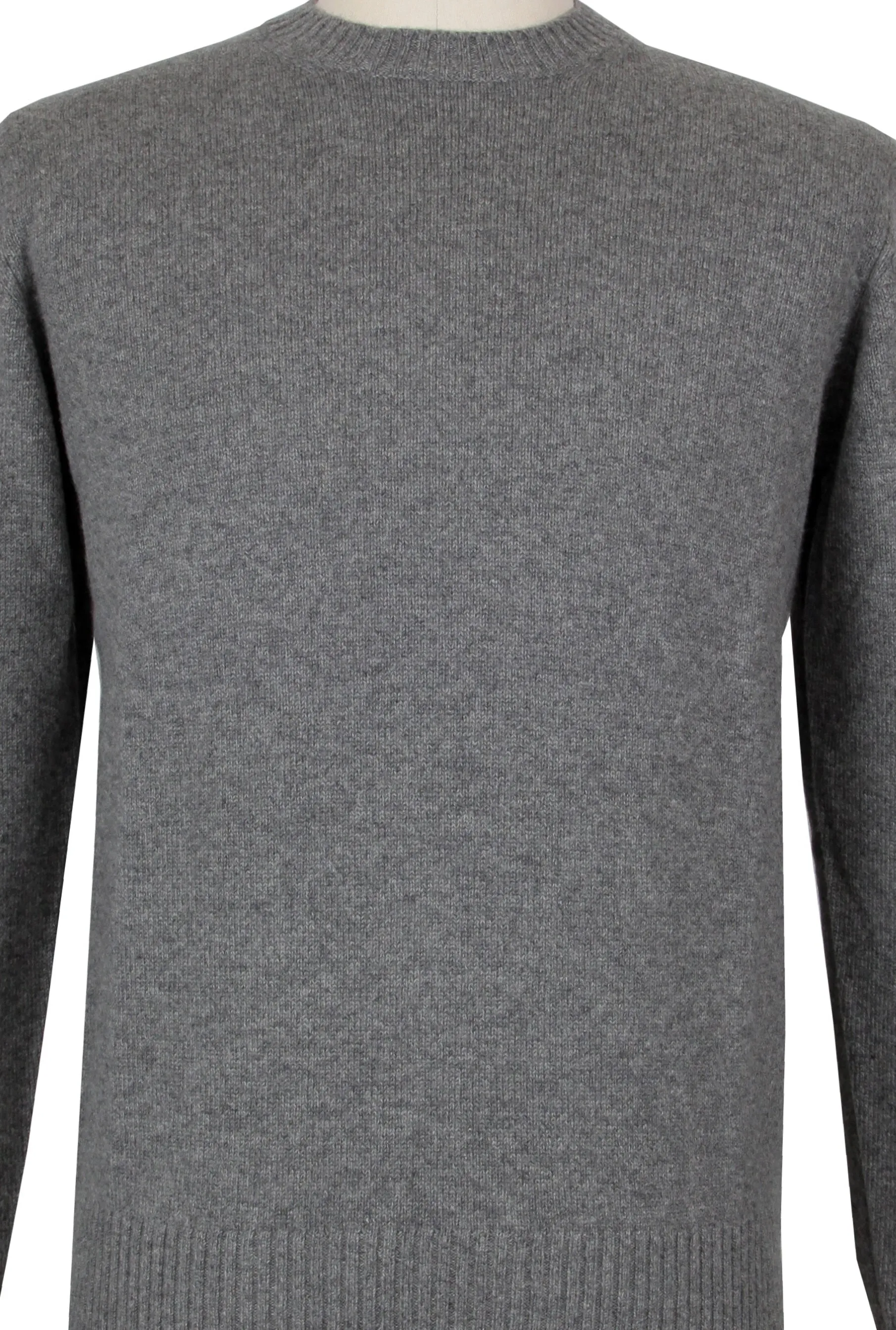 Cesare Attolini Gray Crewneck Sweater