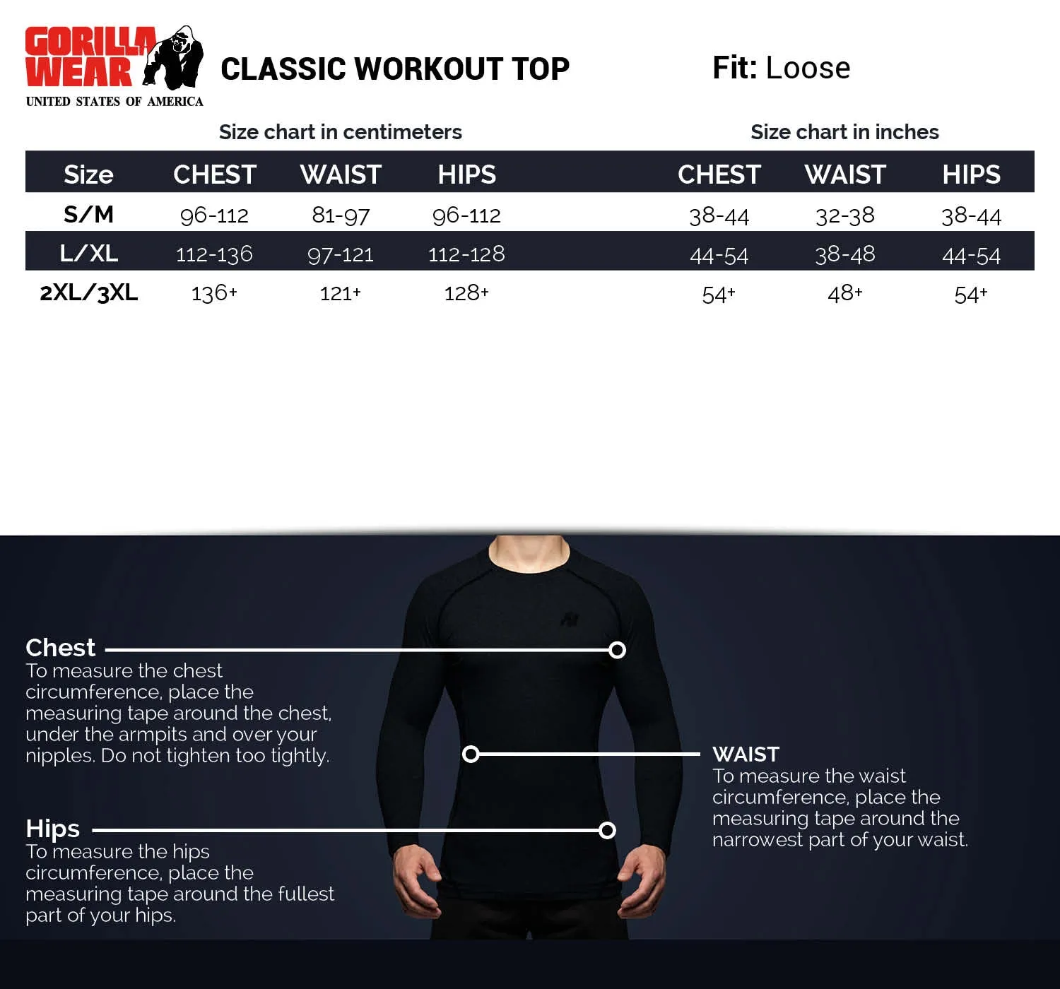 Classic Workout Top - Black