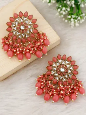 Coral Augustina Studs