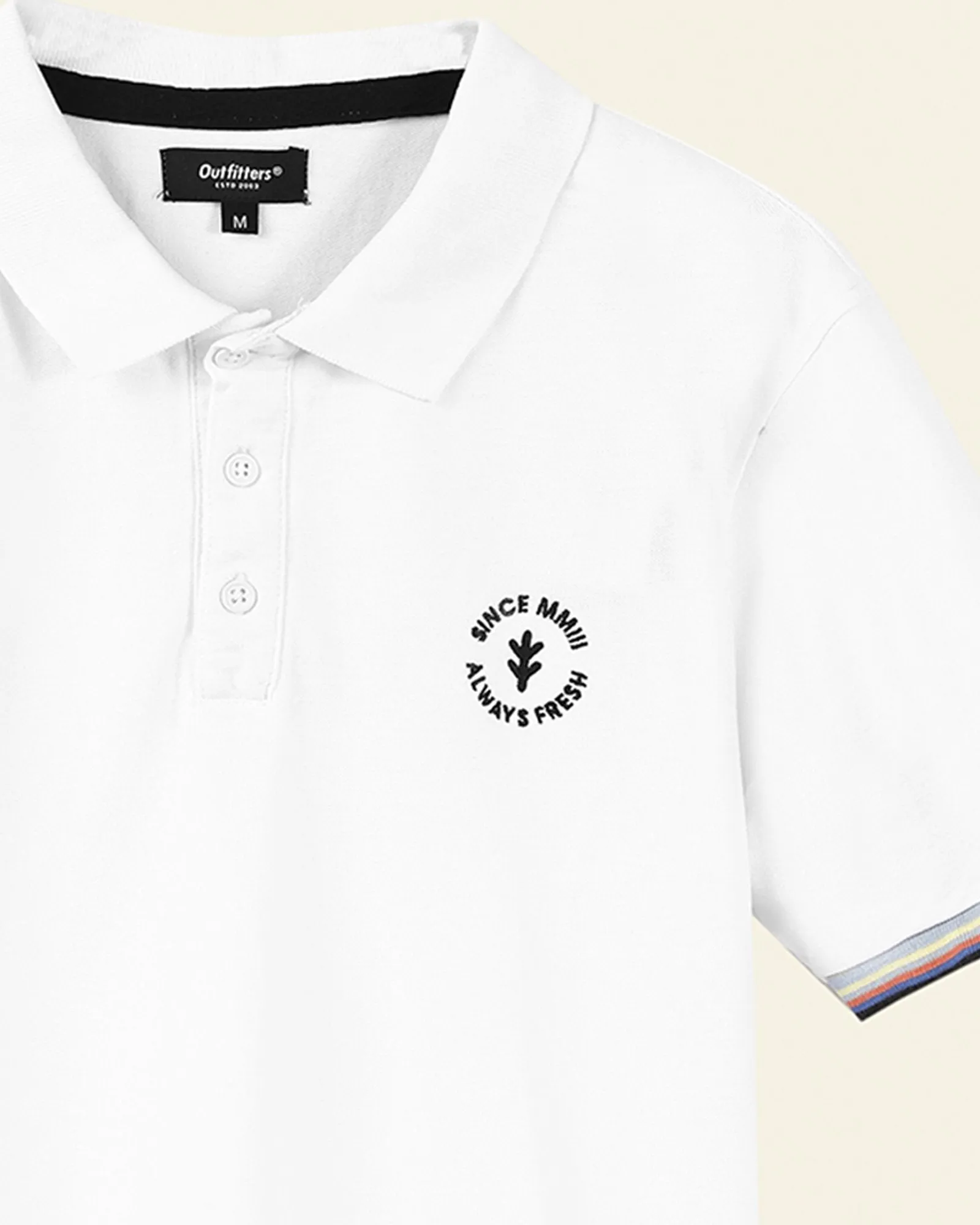 Embroidered Logo Polo Shirt