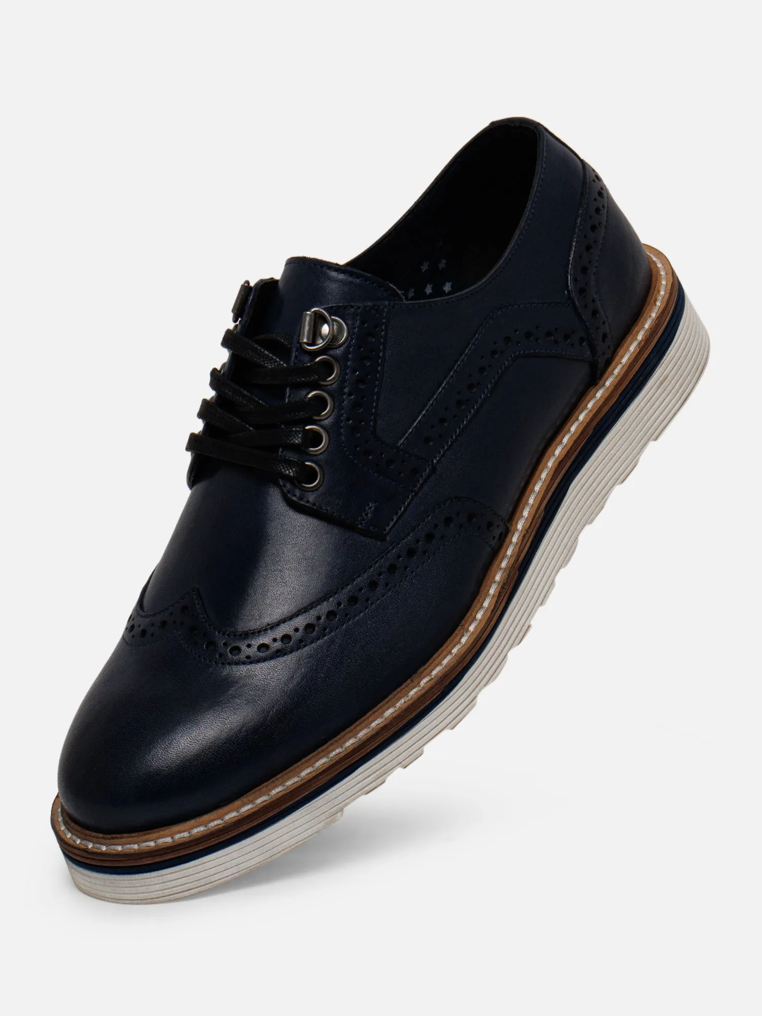 Ezok Leather Casual Shoes For Men