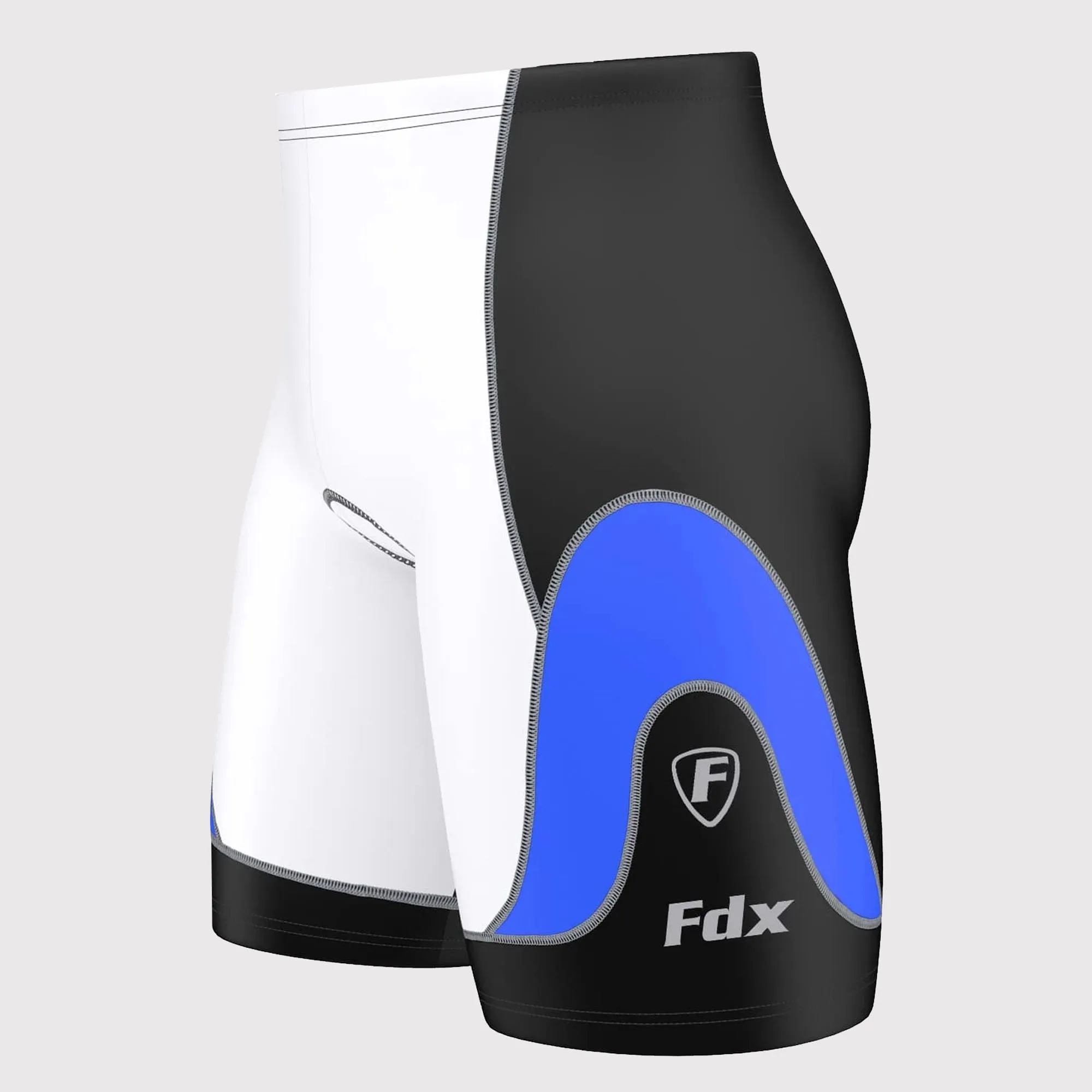 Fdx Windrift Blue Men's & Boy's Anti-Bac Padded Summer Cycling Shorts