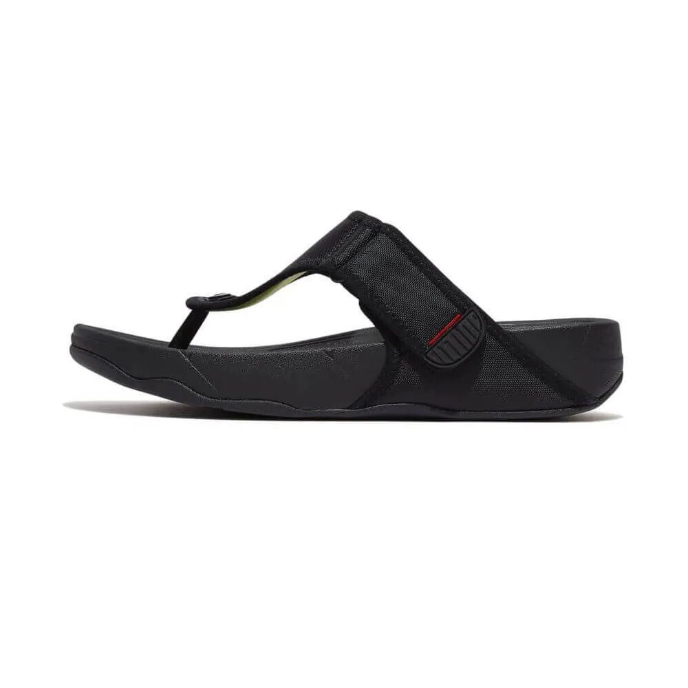 FitFlop Men's Trakk II Water Resistant Sandals - Black