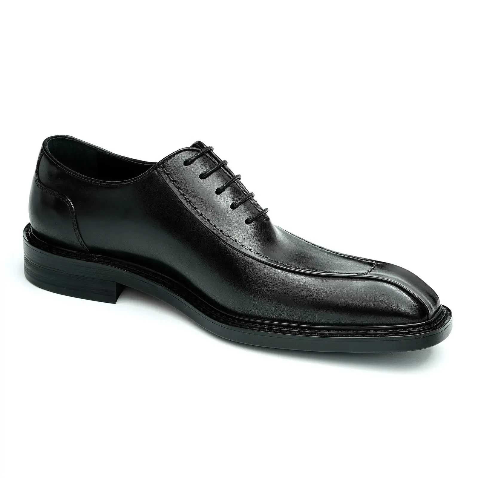 Formal leather Black oxford shoes