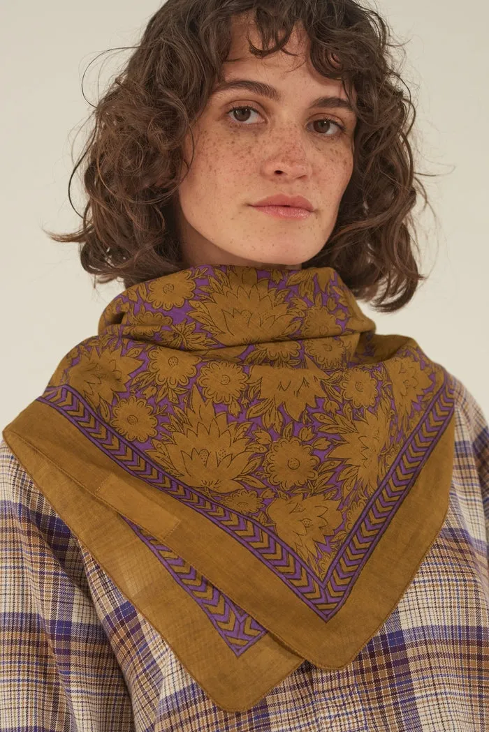 Foulard N°680 Coffee