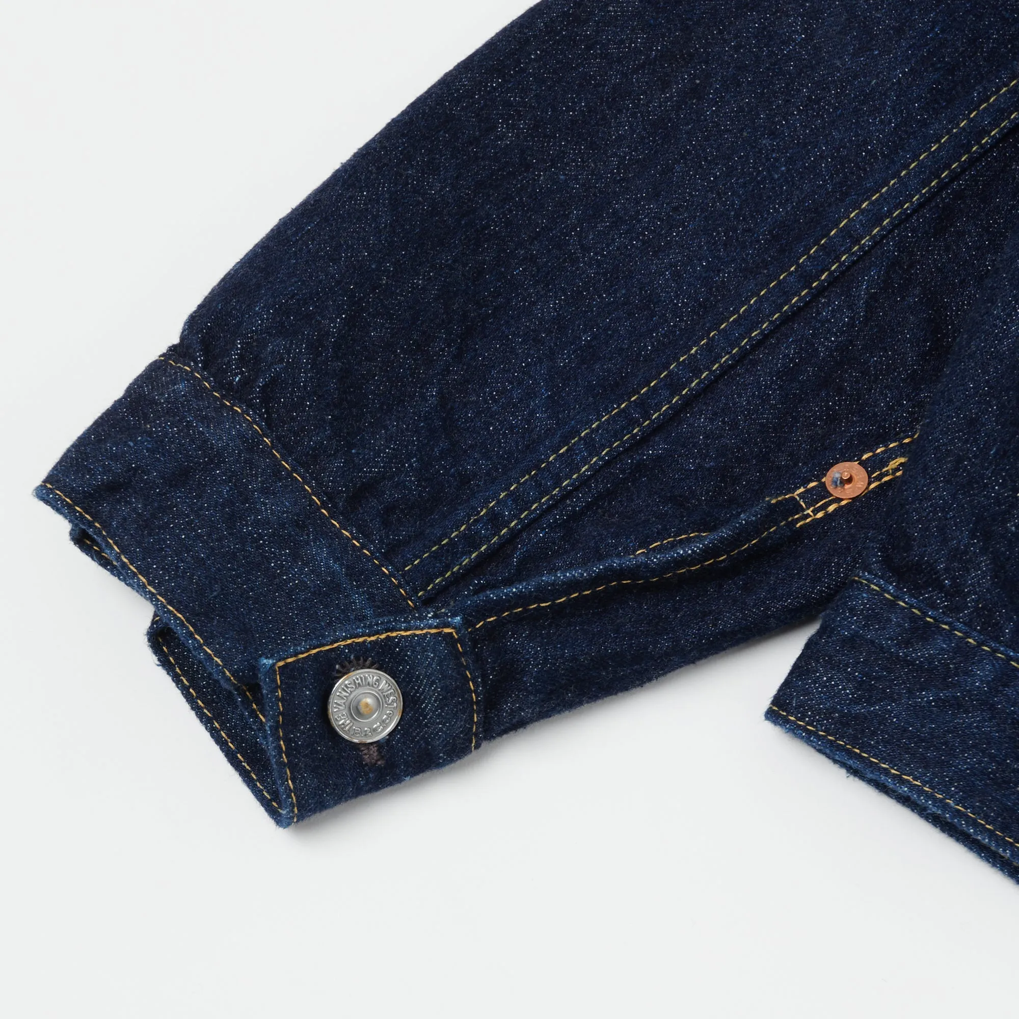 Freewheelers 506XX 'The Vanishing West' Type-I Denim Jacket - One Wash