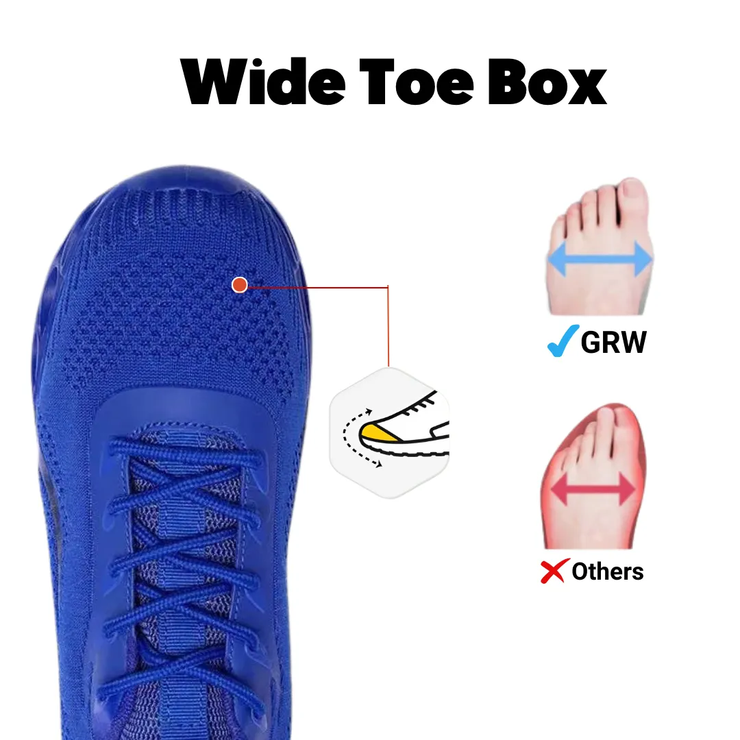 GroovyWish Men Orthopedic Shoes Walking Running Shoes | Comfortable Standing All Day