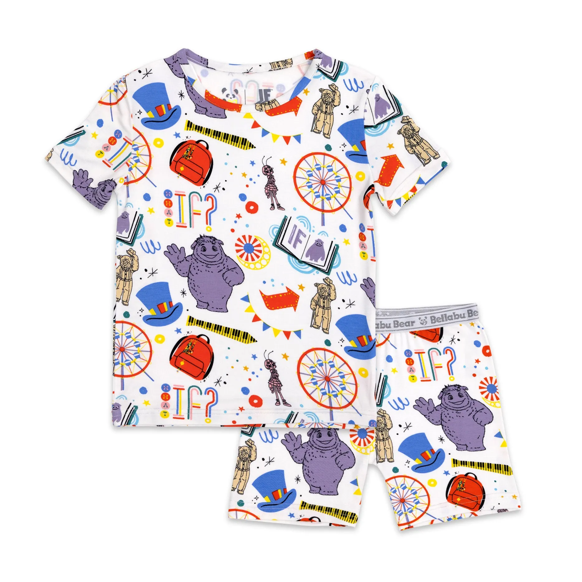 IF Movie Bamboo Kids Pajama Short Set