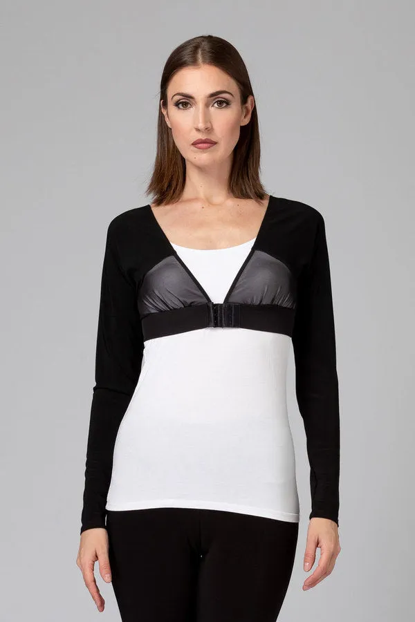 Joseph Ribkoff Solid Black Sleeves