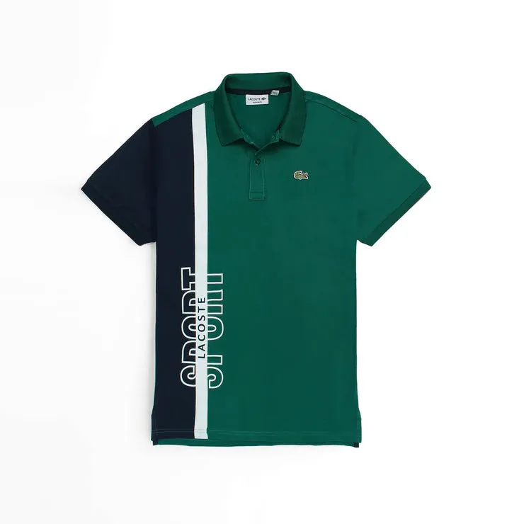 LC - Men 'Green' Lacoste Sport Cotton Pique Polo LC907