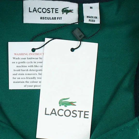 LC - Men 'Green' Lacoste Sport Cotton Pique Polo LC907