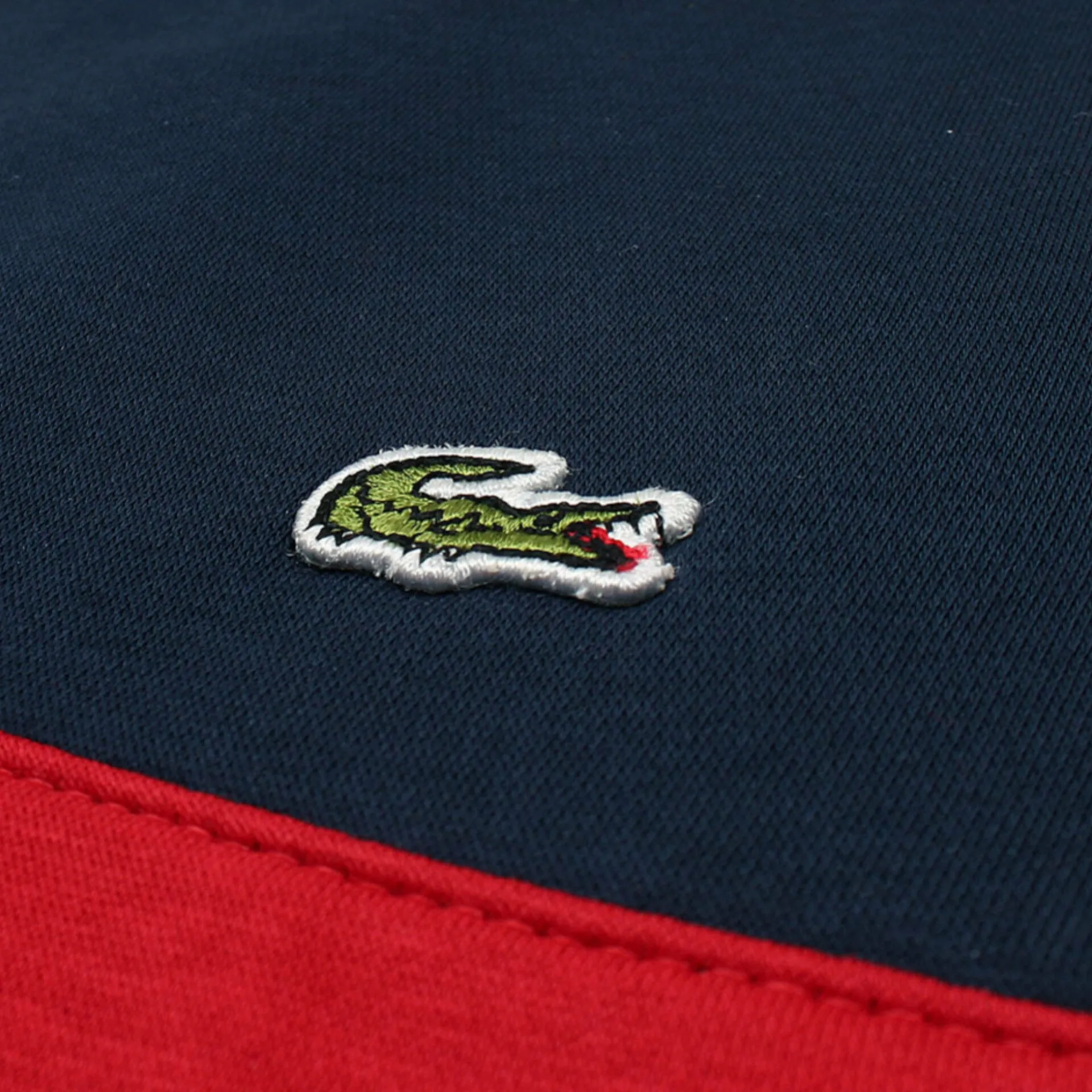 LC - Men 'Navy & Red' Printed Fleece Sweatshirt LC595