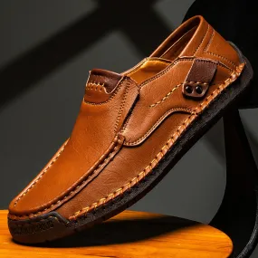 Leather Soft Sole Leather Shoes Business Men's Shoes Peas Shoes