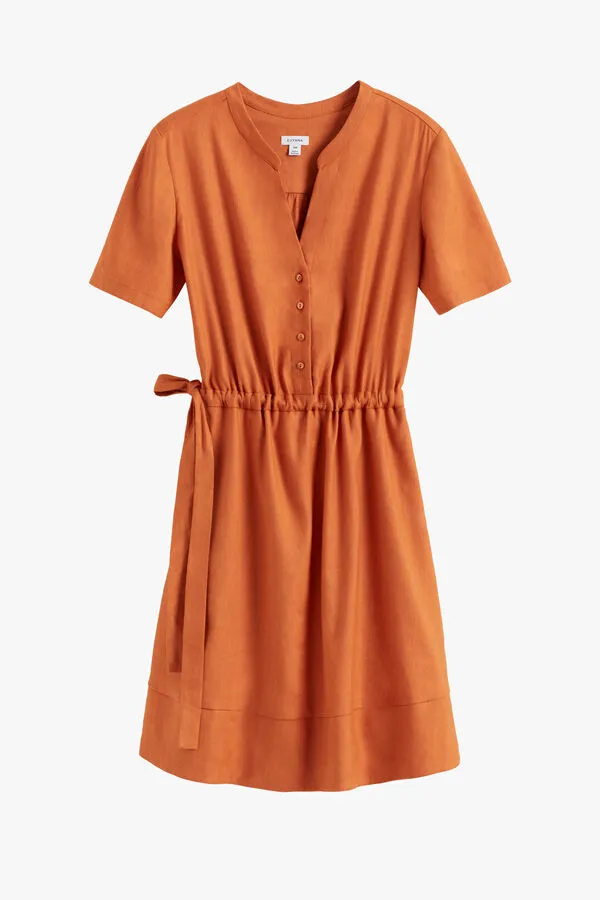 Linen Shirt Dress