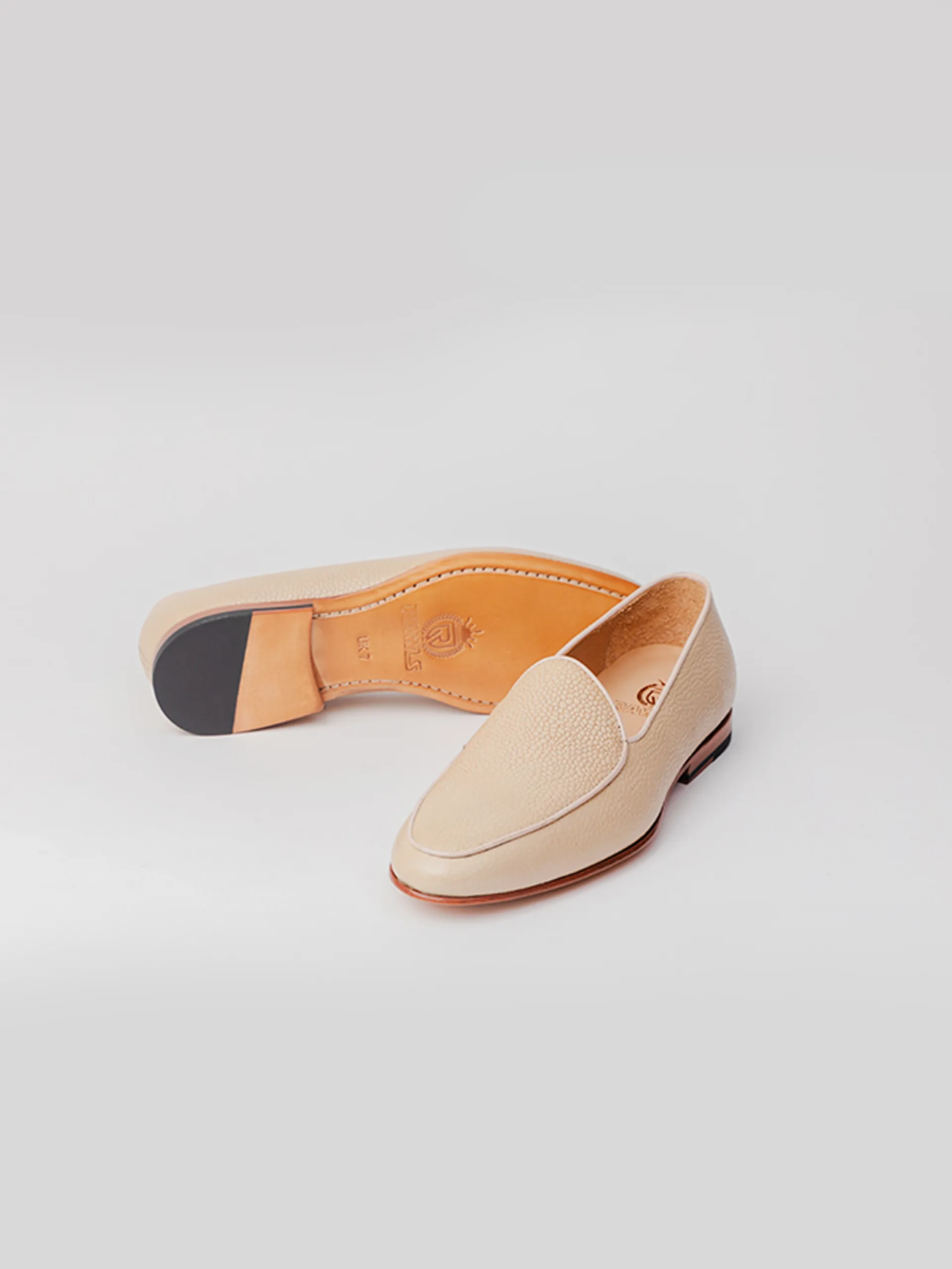 Lounge Loafer - Oats Grain