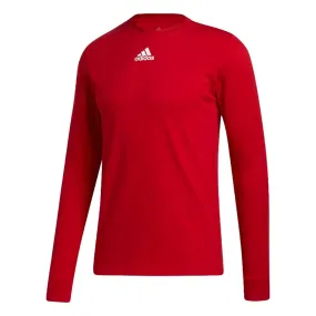 Men's Amplifier Long Sleeve - Red/White