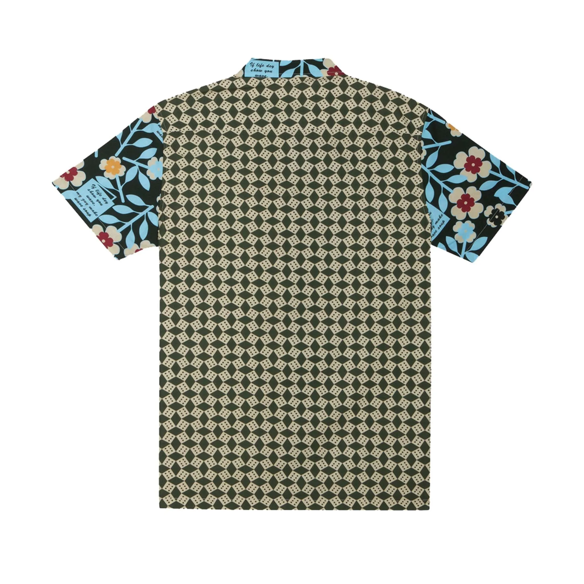 Mens Flower Dice Shirt