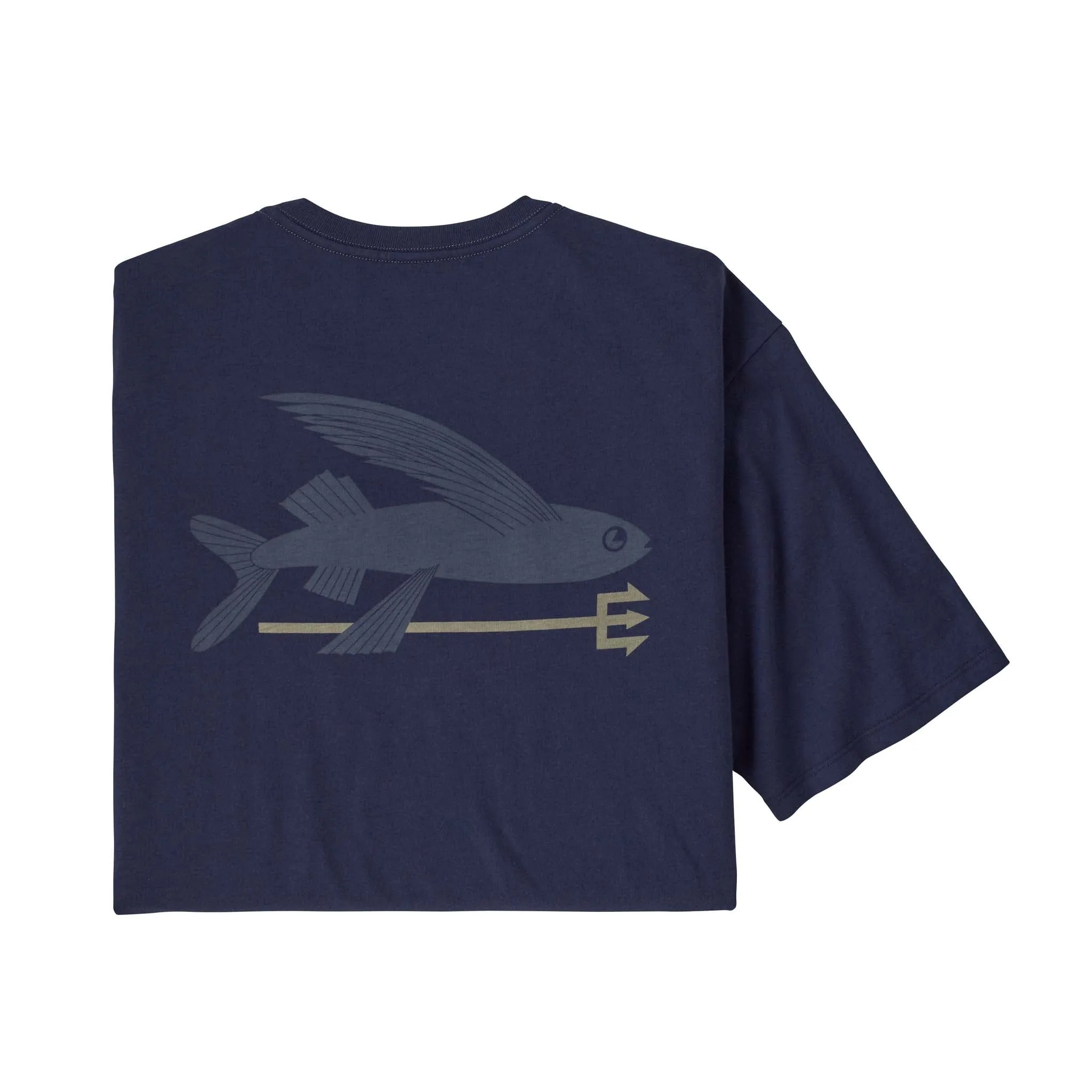 Mens Flying Fish Organic T-Shirt