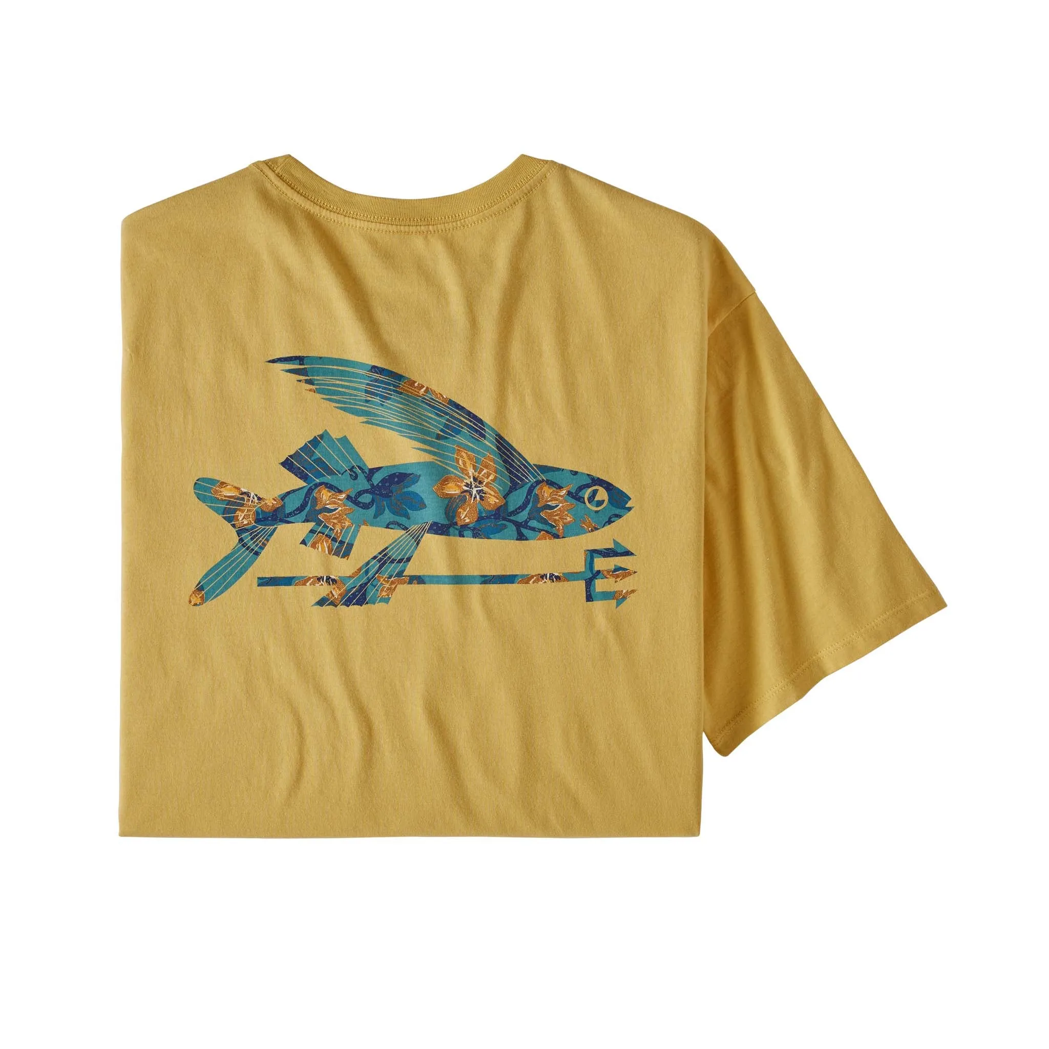 Mens Flying Fish Organic T-Shirt