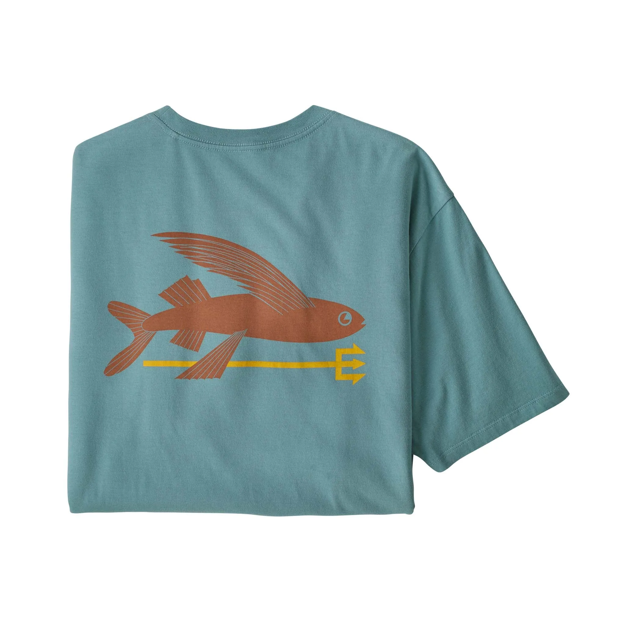 Mens Flying Fish Organic T-Shirt