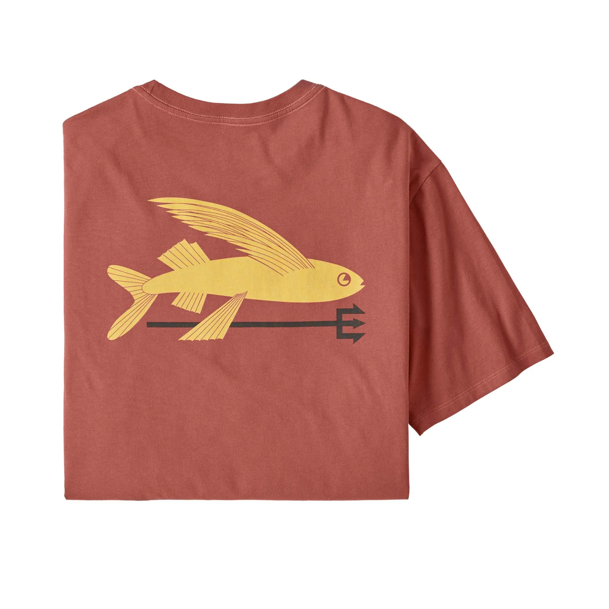 Mens Flying Fish Organic T-Shirt