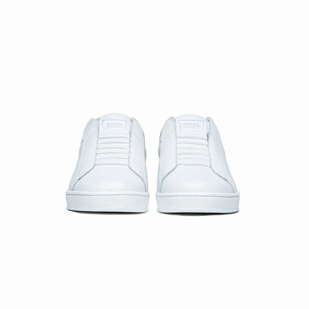 Men's Icon White Logo Leather Sneakers 01900-000