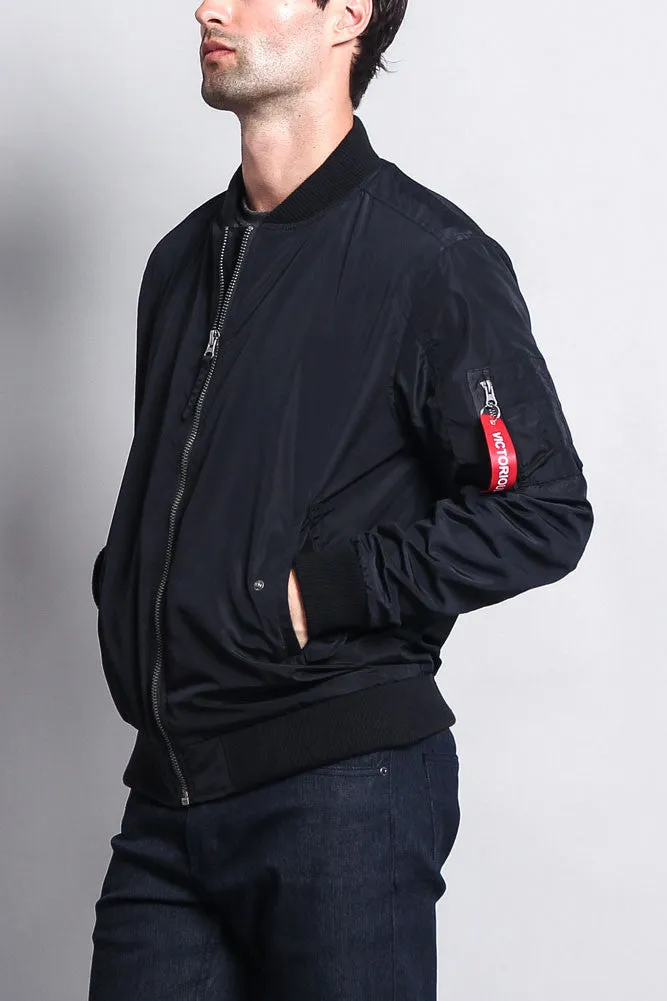 Men's Lightweight Bomber Flight Jacket