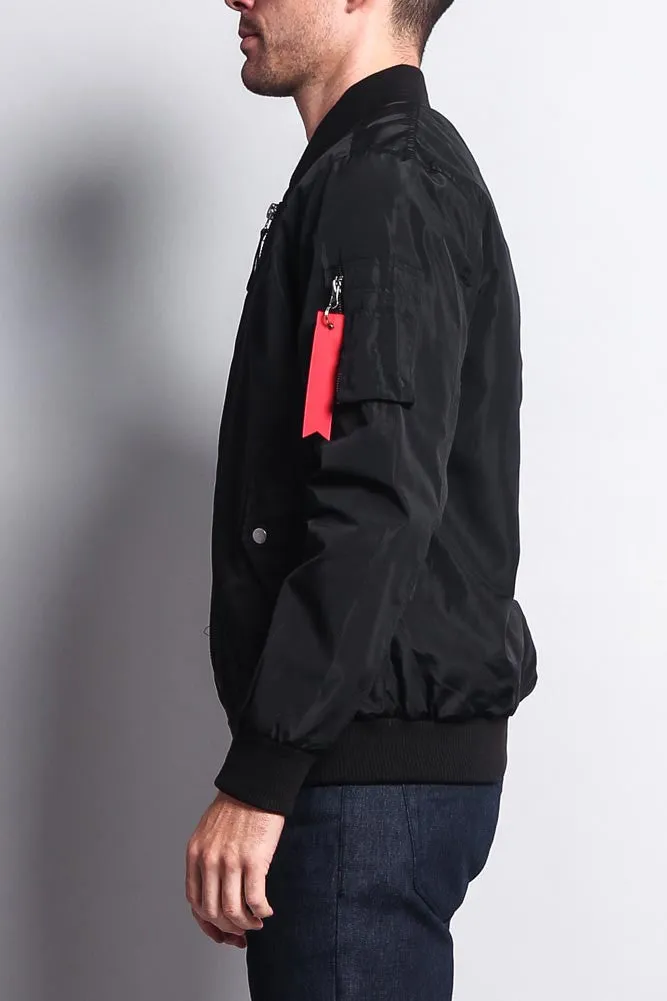 Men's Lightweight Bomber Flight Jacket