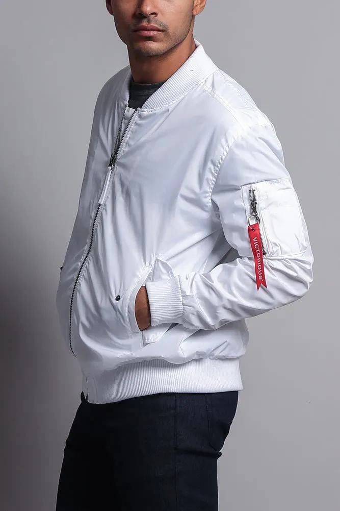 Men's Lightweight Bomber Flight Jacket