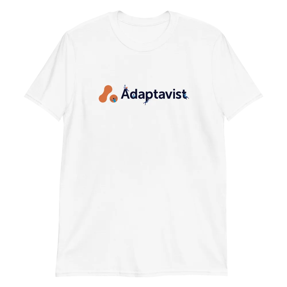 Men's Printed T-shirt Adaptavist Logo People Design