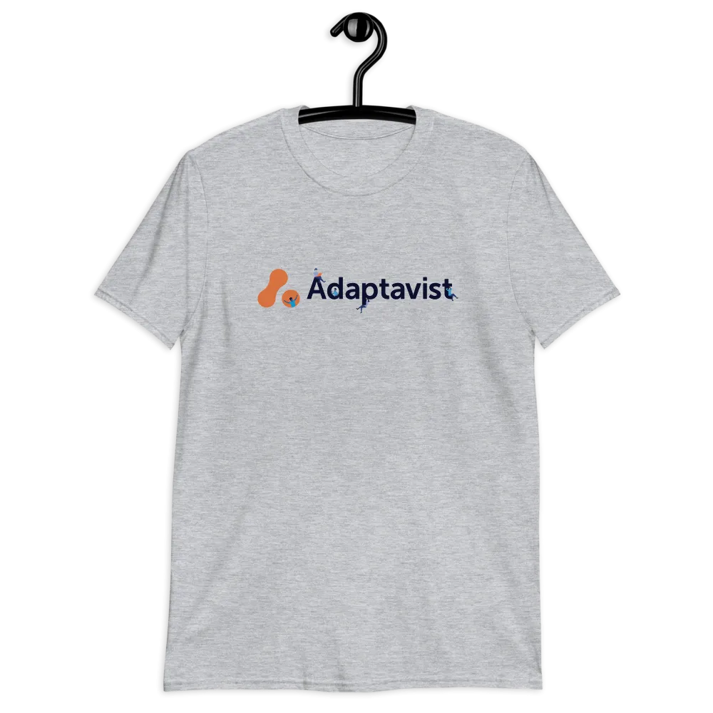 Men's Printed T-shirt Adaptavist Logo People Design