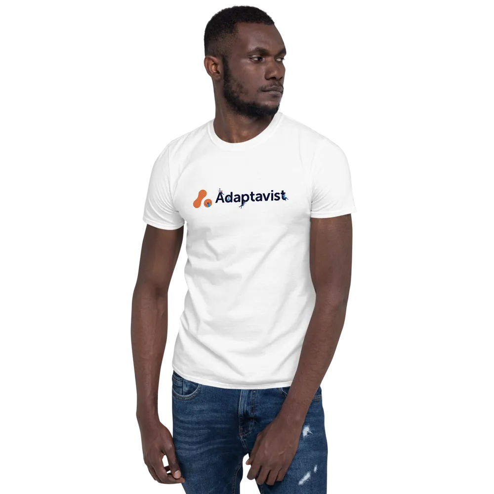 Men's Printed T-shirt Adaptavist Logo People Design